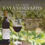 Kaya Vineyard Wine Tasting