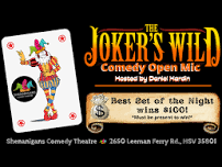 The Joker's Wild Comedy Open Mic