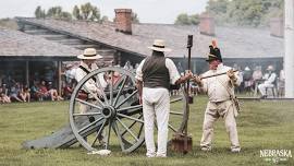 Living History at Fort Atkinson: Harvesting 1824 Style