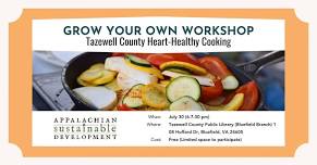 GYO Workshop: Heart-Healthy Cooking - Tazewell County