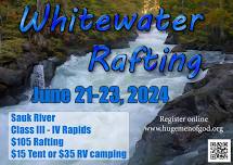 Whitewater Rafting on the SKAGIT River with HUGE!!