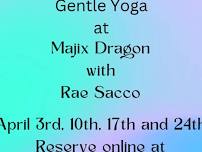 Gentle Yoga with Rae Sacco Wednesdays @5:45p