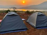 Offbeat Camping with Sunset Swimming, 360 degree views, BBQ & Bonfire