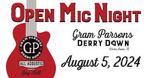 Open Mic Night