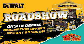 The ToolShed Ashburton - DEWALT Roadshow