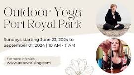 Outdoor Yoga in Port Royal Park