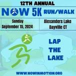 12th Annual NOW ~Lap The Lake~ 5k Walk & Run