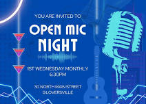 Open Mic Night At The Harvest