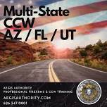 Multi-State Non-Resident CCW for AZ, FL & UT