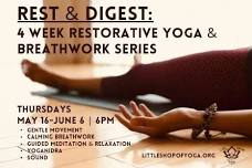 Rest & Digest: 4 Week Restorative Yoga & Breathwork Series