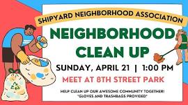 Shipyard Neighborhood Clean-Up