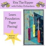 Class, Rita the Ripper, Foundation Paper Piecing with Kelley Richardson