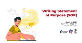 Writing Statement of Purpose (SOP)