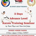 2 Days Advance Level Karate Training Seminar