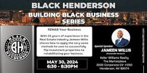 Mind Rehab For Business - Black Henderson Business Class