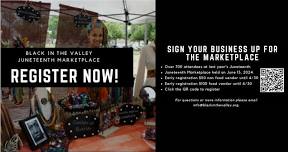 Black in the Valley Juneteenth Marketplace