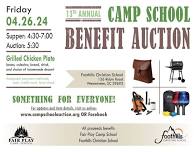 13th Annual Camp School Benefit Auciton