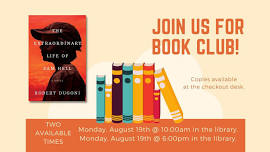 August Book Club - The Extraordinary Life of Sam Hell