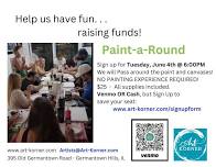 Art Korner Paint-a-Round