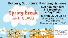 Spring Break art classes