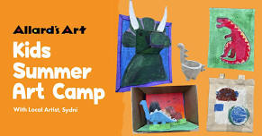 Kids Dinosaur Art Camp