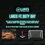 Lakes FC Duty Day 2 of 4