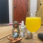 Yoga and Sweet Baby Mimosas!