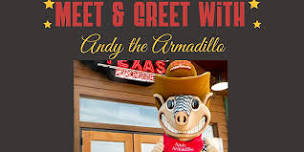 Meet & Greet with Andy the Armadillo