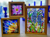 Glass on Glass – Floral Garden Mosaic Class at BPL