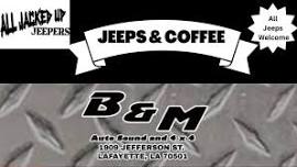 Jeeps & Coffee at B&M