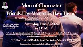 Men of Character presents 