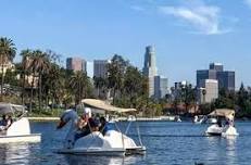 Echo Park Lake: Swan Pedal Boat Rental