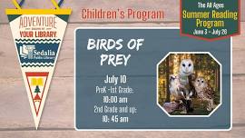 Birds of Prey | Pre-K - 1st Grade SUMMER READING PROGRAM | Adventure Begins at Your Library