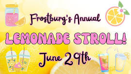 Frostburg's Annual Lemonade Stroll