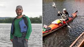 Paddling the NFCT w/Mike & Mack