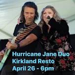 Hurricane Jane Duo at Kirkland Resto