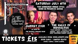 The Rookery Comedy Night in Otley! Edinburgh Fringe/Otley Live Special