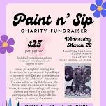 Paint n Sip Charity Fundraiser