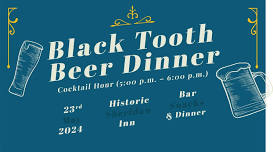 Black Tooth Beer Dinner