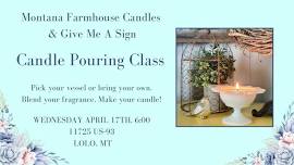 Candle Pouring Class