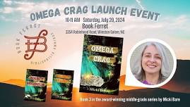 Omega Crag Launch Event at Book Ferret