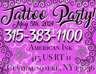 tattoo walk in party!