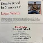 Blood Drive in Memory of Logan Wilson