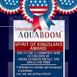 8TH Annual AquaBoom Spirit of Kingsland Award