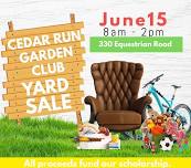 Cedar Run Garden Club Yard Sale