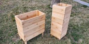 April 28th Women's Woodworking Raised Planter Box Workshop