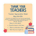 Teacher Appr!eciation Week