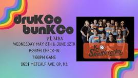 DrunKCo BunKCo at SERV for KC Shuttlecocks