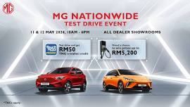 MG Nationwide Test Drive Event - Seremban