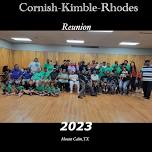 Kimble-Rhodes-Cornish Family Reunion